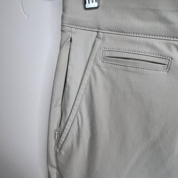 J.Crew Mens 770 Straight-Fit Tech Pant Size W31 L32 Cotton Blend Beige NWT - Picture 7 of 10